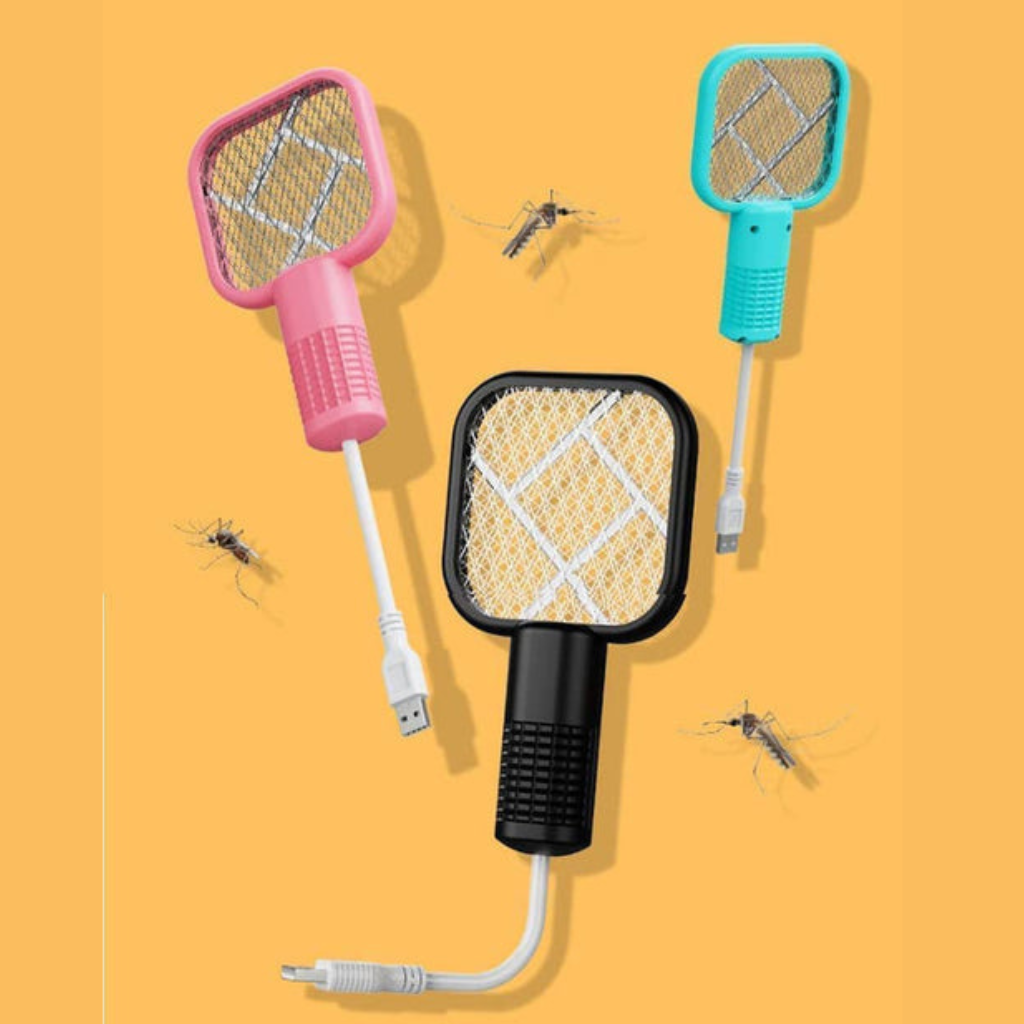 Electric Mosquito Killer Racket with UV Light - Al Karam Collection