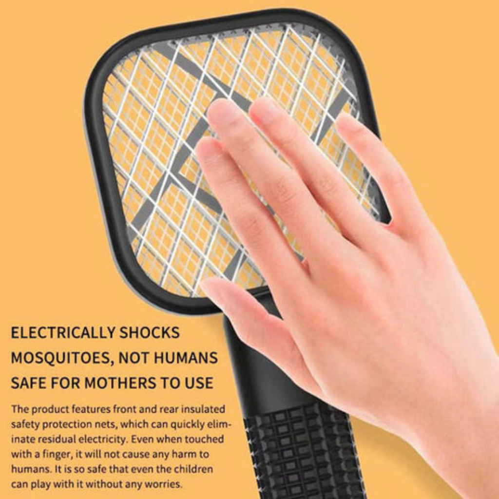 Electric Mosquito Killer Racket with UV Light - Al Karam Collection