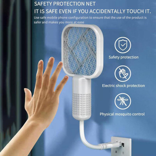 Electric Mosquito Killer Racket with UV Light - Al Karam Collection