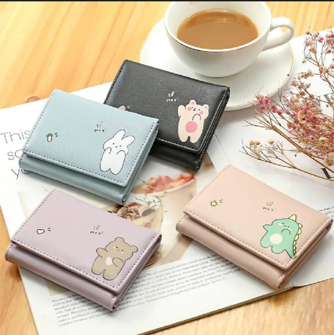Tri-Fold Women's Wallet – Multi Card Slots | Al Karam Collection